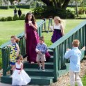 Grandkids on the lawn